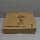 Avid Power Tire Inflator Portable Air Compressor, 20V Cordless Car Tire Pump with Rechargeable Li-ion Battery, 12V DC Adapter, Digital Pressure Gauge, Battery Powered Tire Inflator (Industrial Yellow)