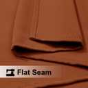 NICETOWN 2 Panels Outdoor Curtains Waterproof, Thermal Insulated Rustproof Grommet Blackout Indoor Outdoor Curtains Window Treatments for Cabana/Cottage, Mecca Red, W52 by L72