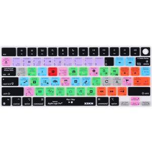 XSKN Logic Pro Shortcuts US Version Keyboard Silicone Skin Cover Fits for Apple Since 2021 Released MacBook Air MacBook Pro 13.6 15.3 14.2 16.2 Inch with M1 M2 M3 M4 Chip and Touch ID XSKN Logic Pro Shortcuts US Version Keyboard Silicone Skin Cover Fits for Apple Since 2021 Released MacBook Air MacBook Pro 13.6 15.3 14.2 16.2 Inch with M1 M2 M3 M4 Chip and Touch ID