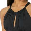 La Blanca Womens One Piece Swimsuit High Neck Keyhole Island Goddess (14)