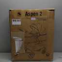 2 in 1 Baby Stroller, Convertible Bassinet Pushchair for Infants and Newborns 0-36 Months (Gold)