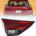 Huray Left LED Inner Tail Light Fit for Nissan Rogue 2021-2024, LH Taillight Tail lamp Rear Brake Lamp Assembly OE Style Replacement for NI2802125 265556RR1A Driver Side