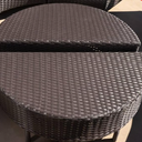 3 Pcs from Patio Joy, Brown 3x2.3Ft, 46x26 Inch - 2Pcs