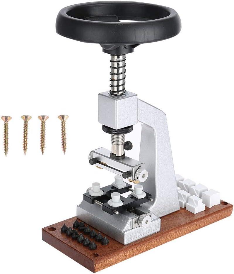 Watch Case Opener, Practical 5700# Bench Watch Case Opener With Metal Base Watchmaker Repair Tool, With A Full Set Of Accessories