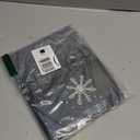 Artoid Mode Black Snowman Snowflake Let it Snow Winter Table Runner, Christmas Kitchen Dining Table Decoration for Home Party Decor 13x108 Inch