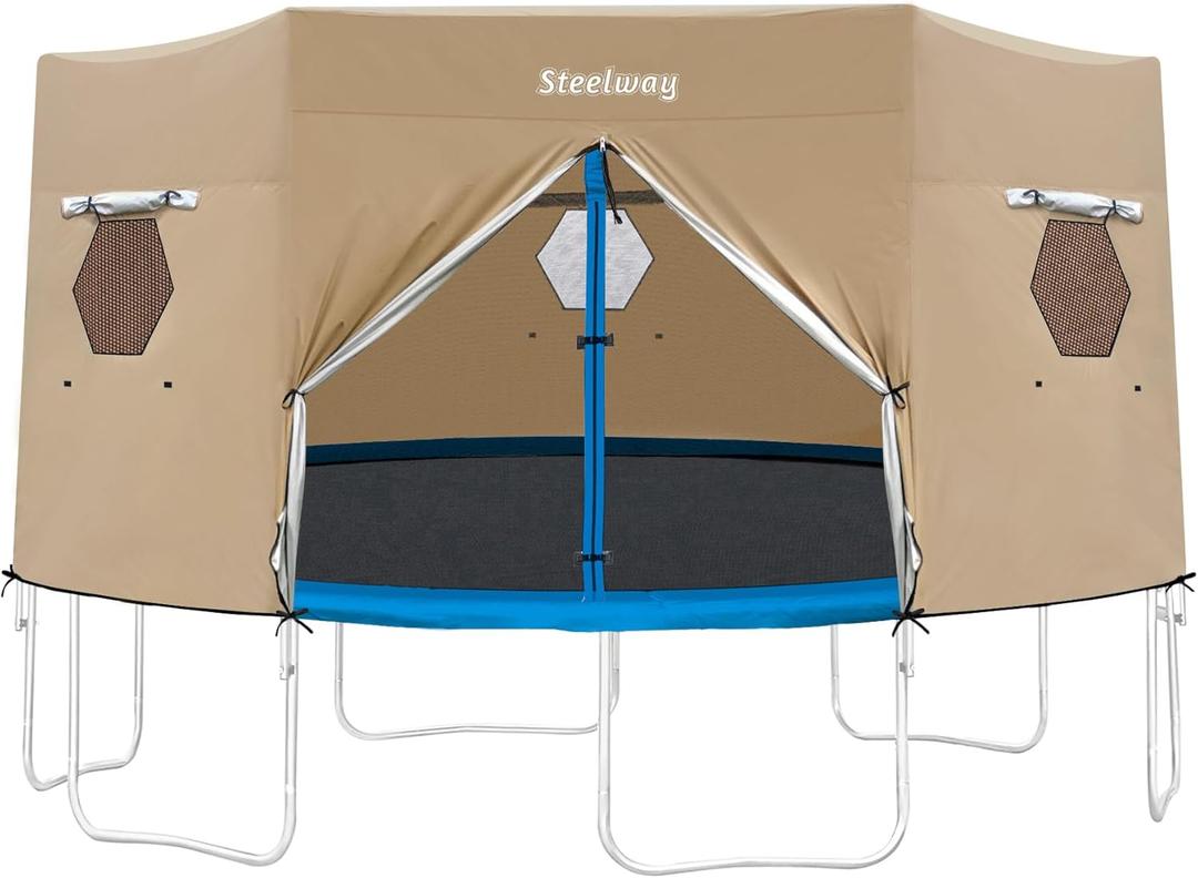 Trampoline Tent (Yellow), 16FT Trampoline Tent
