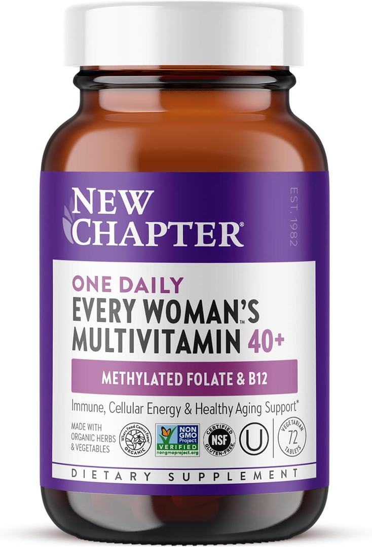 New Chapter Every Woman's One Daily 40+ Multivitamin, 72 Tablets