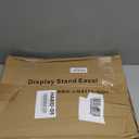 OUSHENG Wedding Welcome Sign Stand, Easel Poster Holder Metal Pictures Photo Board Rack with Heart Base for Reception Party Display Decor Decorations, Gold