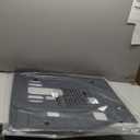 powoq Backrest Mats Compatible with 2022-2026 Kia Carnival Back Seat Protector Behind 3rd Row Replacement for 2022-2024 2025 2026 Kia Carnival Accessories (Rear Backrest Mat)