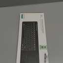 (Dual Mode) Rii RT518S Wireless and Bluetooth 2-LED Color Backlit Multimedia Keyboard with Multi-Touch Big Size Trackpad,Rechargable Keyboard for Android TV Box,PC,Tablets,Smart TV, HTPC, IPTV,Windows