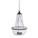 23.2-Inch Tall Hanging Metal and Acrylic Solar Garden Meadow® Chandelier