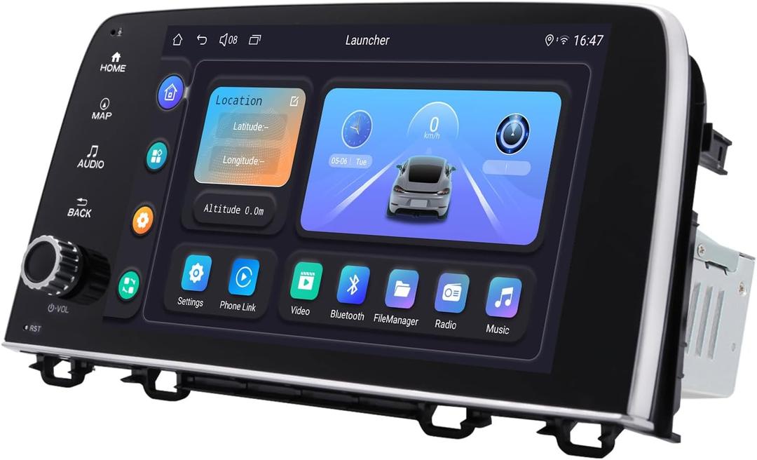 JOYING 9 Inch Radio for Honda CRV 2017-2022 Android 13 Car Stereo Plug and Play Head Unit 4GB+64GB with Carplay Android auto 1280 x 800P Support SWC Bluetooth 5.0(JY-HT123N4)