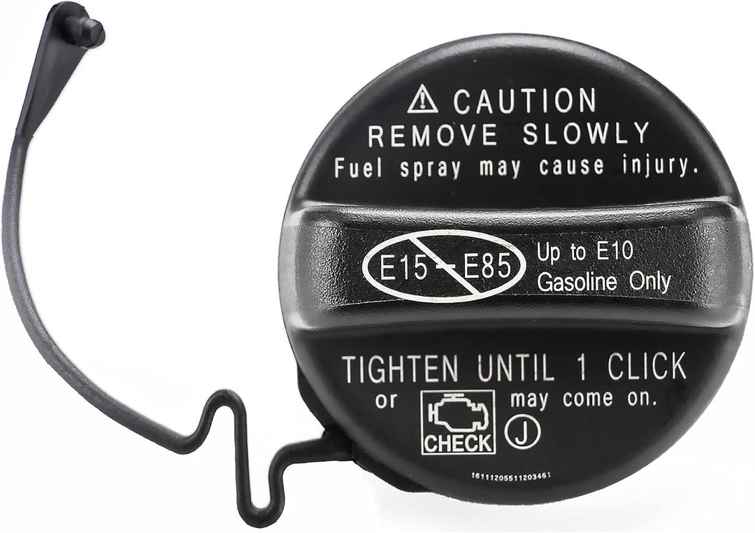 Gas Cap, Fuel Cap For Toyota Camry,4Runner,RAV4,Avalon,Corolla,Highlander,Tundra,Tacoma,Fj Cruiser,Land Cruiser,Sequoia,Sienna,Venza,Yaris, 2005 2006 2007 2008 2009 2010 2011 2012 2013 2014 2015 2016 (7730006040)