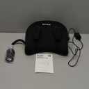 weyais Neck Massager Pillow, Neck and Shoulder Relaxer with Heat, 3 Modes and Strengths, Neck Massager for Pain Relief Deep Tissue, Remote Control, Gift for Women Men Parents Christmas,Black