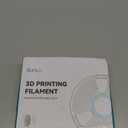 SUNLU PETG Filament 1.75mm,Strong 3D Printer Filament,Ultra-Low Stringing,Exceptional Layer Adhesion & High Toughness,Dimensional Accuracy +/- 0.02 mm,Fit Most FDM 3D Printers,1kg Spool(Black)