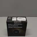 Automatic Soap Dispenser Liquid Bathroom: Wall Mount Rechargeable Touchless Adjustable Auto Smart Electric Plastic White Soap Dispenser with Clock - Kitchen - Hand Dish Lotion Couple Kids