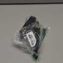 Kingdder 2 Pcs Garage Door Remote Compatible with Linear Delta 3 DT DTA DTD DTC DNT00002A 8 Dip Switch 310 MHZ Gate Opener Remote with Keychain (Black)