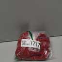 GORGLITTER Women's Flower Asymmetrical Bodycon Mini Dress Mesh Mock Neck Sleeveless Summer Cute Cocktail Prom Dresses (Small, Burgundy)