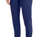 Healing Hands Women's Jogger Scrub Pant 7 Pockets Elastic Drawstring, with Moisture Wicking & 2-Way Stretch Technology - 9244 (XX-Large Plus, Navy)