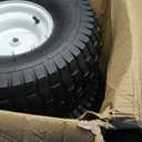 (2 Pack) 20x10.00-8 Lawn Mower Tubeless Tire, 20x10-8 Garden Tractor Riding Lawnmowers Tyre, 4 Ply, Turf-V Pattern