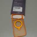 360 Spin Magnetic Stand for iPhone 17 Pro Max Case, Fit for MagSafe, Mil-STD Protective Case for iPhone 17 Pro Max Phone Case with Kickstand Rotatable 6.9 inch, Orange