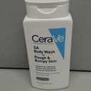 CeraVe Body Wash with Salicylic Acid, Fragrance Free Body Wash to Exfoliate Rough and Bumpy Skin, Allergy Tested, 10 Ounce