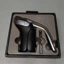 OXO Steel Vertical Lever Corkscrew with Removable Foil Cutter