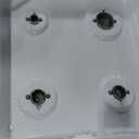 Avanti Gas Range Oven, Compact Freestanding Design, 4 Sealed Burners with Electronic Ignition, 2.1 Cu.Ft. Capacity Features Framed Glass Door Storage Drawer Broiler and Accessories, 20-Inch, White