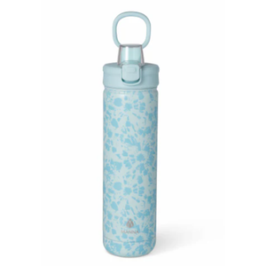 Manna™ Push™ Stainless Steel Bottle - Blue 26 oz