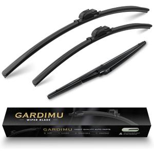 Front and Rear Windshield Wiper Blades, 3 Pcs Front and Back Windshield Wipers Blades Replacement for Toyota RAV4 2019-2025, 26" 16" 12", Car Window Wiper Blades for 2019 2020 2021 2022 2023 2024 2025