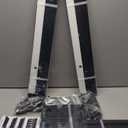 Mashomdec Full Size Floating Metal Bed Frame with Smart LED Lights & Charging Station, Metal Platform Bed Base No Box Spring Needed, Easy Assembly, Noise Free