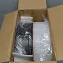 DAKASON 2Pack Black Ceiling Light Flush Mount, Modern LED Ceiling Light Fixture Dimmable with Metal Frame and Wood Painting, 12.5 25W 3/4/5000K CCT Selectable for Kitchen Hallway Dining Living Room