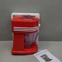 Nostalgia Coca-Cola Frozen Drink Maker and Margarita Machine for Home - 40-Ounce Slushy Maker with Stainless Steel Flow Spout - Easy to Clean and Double Insulated - Red