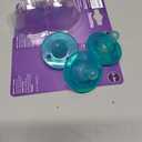 Philips Avent Soothie Baby Pacifiers - 100% Silicone Pacifiers for Babies 0-3 Months, One-Piece Design, BPA-Free, Extra Durable, Green, 4 Pack, Model SCF190/41 (3 pieces)