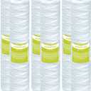20 Micron Whole House Water Filter Cartridge, String Wound Sediment Filters for Well Water, Universal Replacement for Any 20 inch Big Housings - 20" x 4.5" Cartridges - Pack of 6