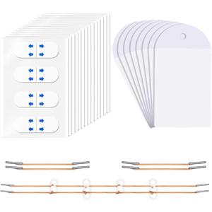 142 Pcs Face Lift Tape, Neck Tape Lifting Invisible, Face Lifting Tape With String, Facelift Tape for Face Invisible, Facelift and Necklift 2-In-1 Invisible Set for Makeup Anti Wrinkle Sagging Skin