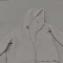 Amazon Essentials Girls and Toddlers' Fleece Zip-Up Hoodie Sweatshirt 
White XS (4-5)