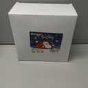 175pcs Christmas Dinnerware Set Disposable for 25 Guests, Blue and White Christmas Plates Includes 25 Dinner Plates, 25 Blue Snowflake Dessert Plates, 75 Silverware Set, Cups and Place Cards