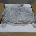 24.3" Farmhouse Jar Table Lamps Set of 2, 3 Way Touch Control Rustic Bedside Lamps with USB A+C Ports & AC Outlet, Pot Nightstand Lamps for Bedroom Living Room (LED Bulbs Included)