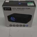 GPX Mini Projector with Bluetooth, USB and SD Media Ports, Includes Remote (PJ609B), Black