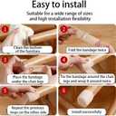 2 x Chair Leg Floor Protectors,8 Rolls Felt Pads,Furniture Pads For Hardwood Floors,Self- Adherent for Tables and Chairs,Keeps Furniture Quiet When Moving (Black, 8)