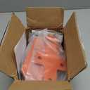 3/8" Tractor Bucket Hooks with 1/2 Tie Down D Rings(Orange), Grade 70 Forged Steel Bolt on Grab Hook 2 PCS Tow Hooks Mount with Back Plate, Compatible for Tractor Bucket RV UTV Truck, Max 15,000 lbs