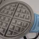 bella Flip-n-Store Waffle Maker, EverGood Ceramic Nonstick Coating, Fits-anywhere Kitchenware, Power Indicator Light & Touch Handle, 7 Wide & 1" Deep Plates, 1000 Watt, Surf