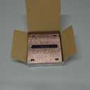 Eersida Rhinestone Self Stick Note Pad Holders 4 x 4 Inches Rose Gold Cute Note Holder Sticky Dispenser Bling Memo Stick Dispenser for Office Employee Coworkers Gifts Home Desk Supplies