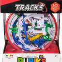 Rubiks Cube, Rubiks Tracks 125 3D Gravity Maze & 3D Puzzle Game with 125 Obstacles, STEM Toy Problem-Solving Brain Teaser, Fidget Toy, Sensory Puzzle for Adults, Teens, Kids, for Ages 8 & Up