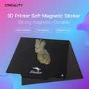 Creality 2 PCS Ender 3 Bed Ultra-Flexible Removable Magnetic Removable Build Surface Hotbed Cover Print Platform Kit for Ender 3 Neo/Ender 3 V2 Neo/Ender 3 S1/Ender 3 S1 Pro/Ender 3 V3 SE 235x235mm