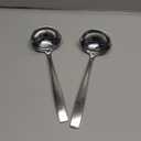 Dash of That 2-Piece Stainless Steel Gravy Soup Spoon Small Ladle