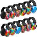 Amylove 12 Pcs Kids Ear Protection Noise Cancelling Headphones Ear Muffs Bulk 27db Sensory Headphones Noise Reduction Hearing Protection Earmuffs for Autism Concert (Classic Style, Fresh Color)