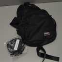 Convertible Sling Bag with Coin Pocket, 11" Tablet Crossbody Mini Backpack with Headphone Jack Casual Pack for Women Men Travel, Black (Large)