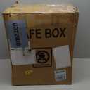 Amazon Basics Steel Home Security Electronic Safe with Programmable Keypad Lock for Documents, Jewelry, Valuables, 1.8 Cubic Feet, Black, 13.8"W x 13"D x 19.7"H